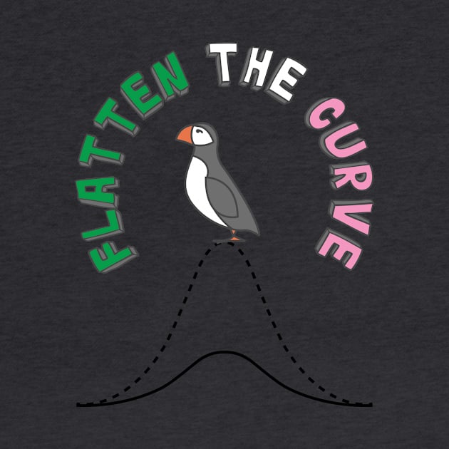 Flatten The Curve || Puffin || Covid || Newfoundland and Labrador by SaltWaterOre